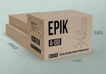 Фото Кресло руководителя EPIK А-001-МВ синхромеханизм, экокожа